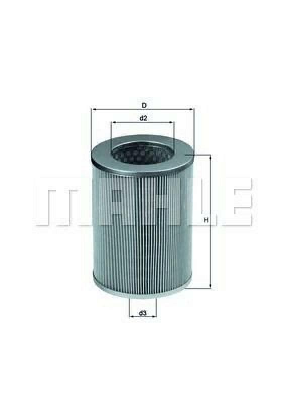 MAHLE ORIGINAL Luftfilter LX 300