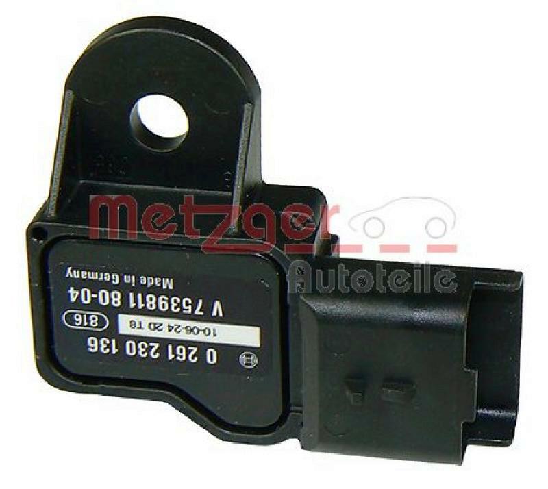 METZGER Sensor, intake manifold pressure genuine