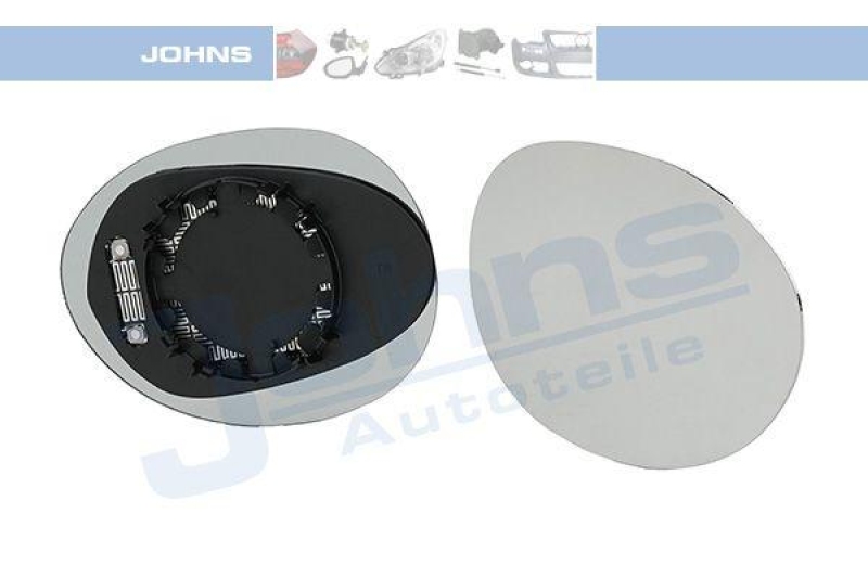 JOHNS Spiegelglas, Au&szlig;enspiegel 53 54 38-81