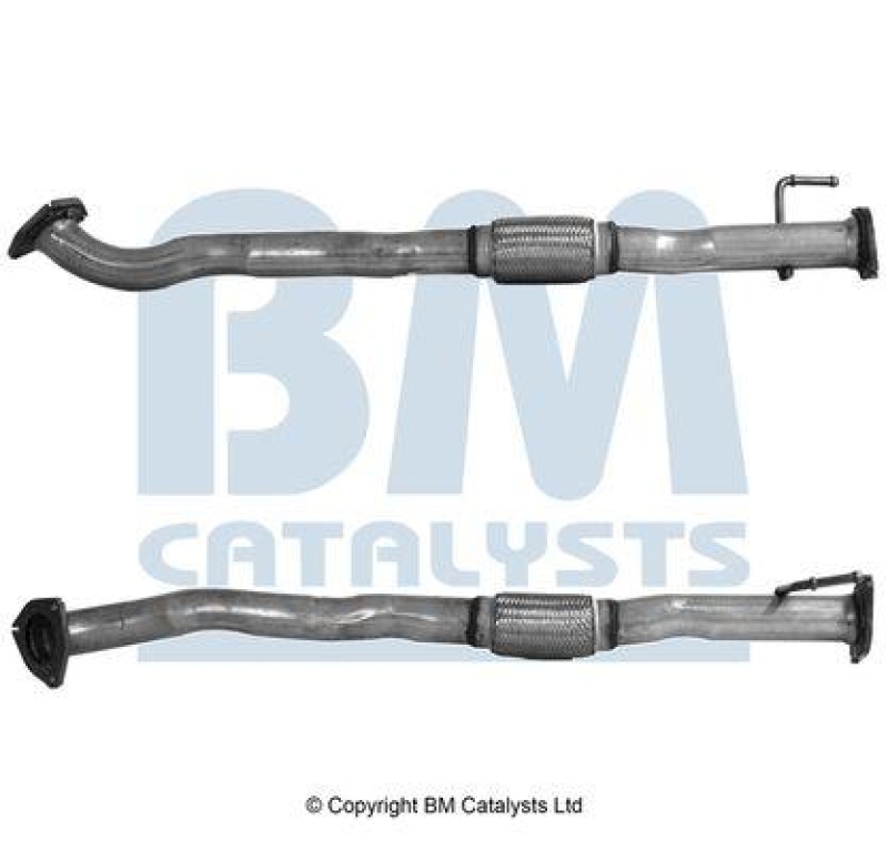 BM Catalysts Abgasrohr Vorne passend für Fiat Doblo Großraumlimous...
