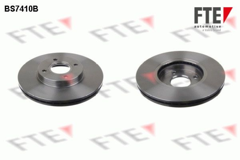 2x FTE Bremsscheibe COATED RANGE 9082422