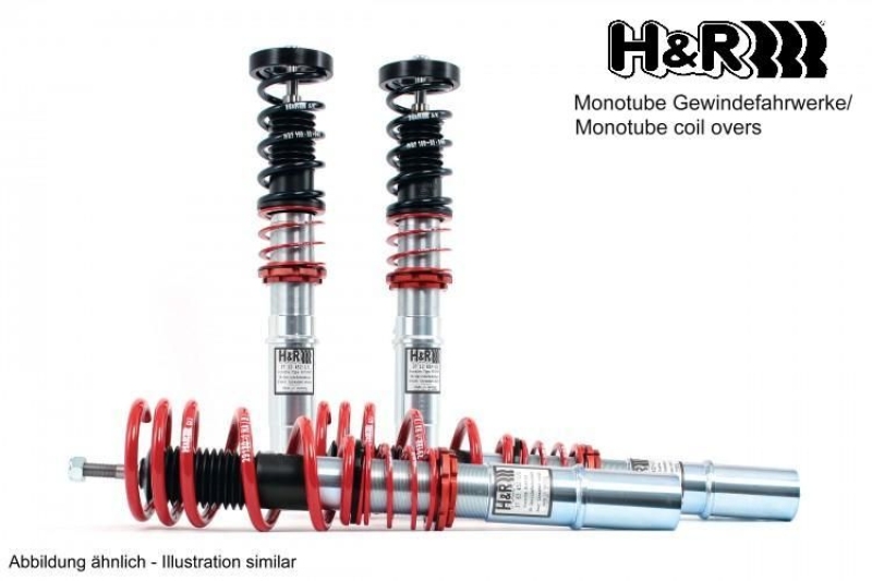 H&R Spezialfedern Fahrwerkssatz, Federn/D&auml;mpfer Monotube Gewindefahrwerk 29310-1