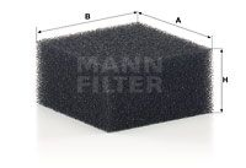 MANN-FILTER Filter, Kurbelgehäuseentlüftung