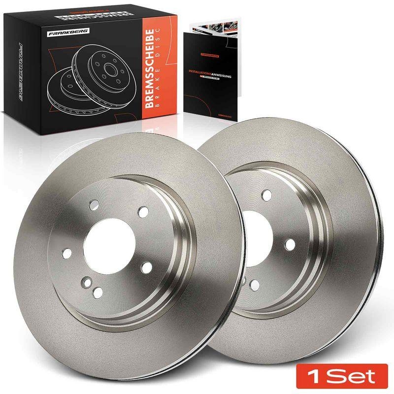 2x Frankberg Bremsscheiben Hinterachse 5481FB0034026