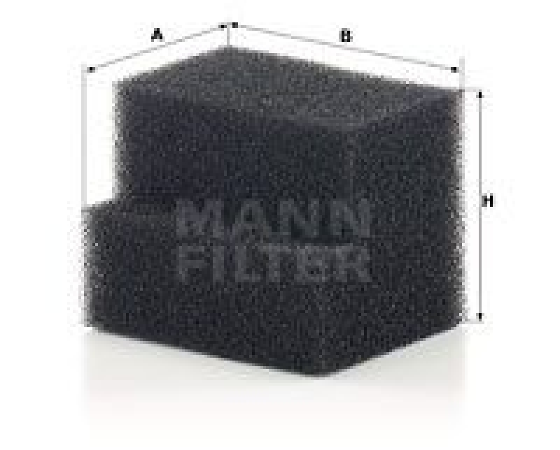 MANN-FILTER Filter, Kurbelgehäuseentlüftung