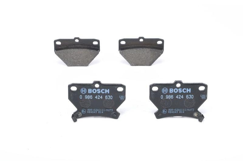 BOSCH Bremsbelagsatz, Scheibenbremse 0 986 424 630