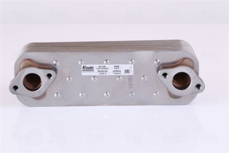NISSENS Oil Cooler, engine oil