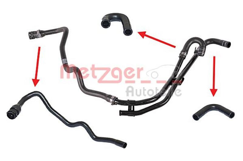 METZGER Radiator Hose