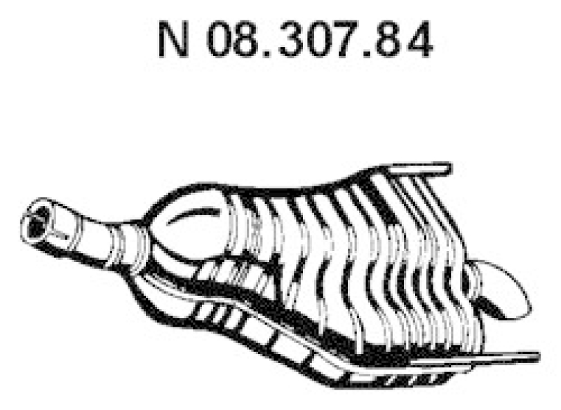 EBERSPÄCHER Rear Muffler