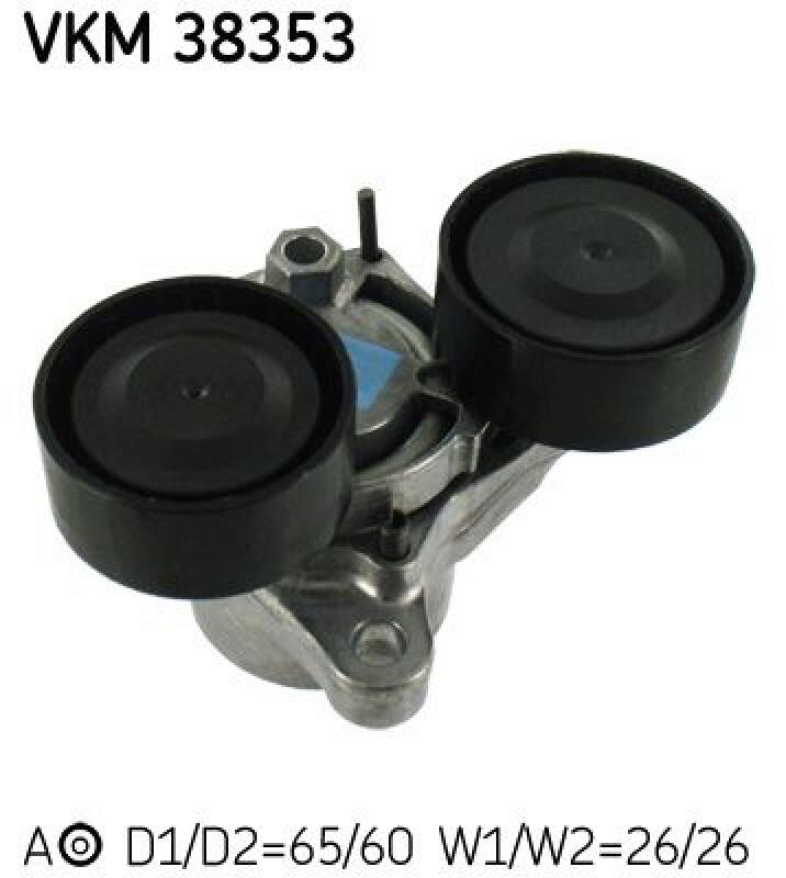SKF Tensioner Pulley, V-ribbed belt
