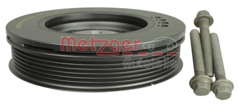 METZGER Belt Pulley, crankshaft KIT +