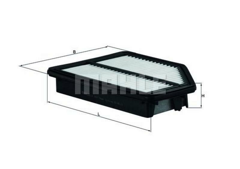 MAHLE ORIGINAL Luftfilter LX 3007