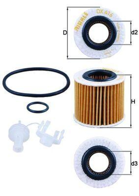 KNECHT Oil Filter