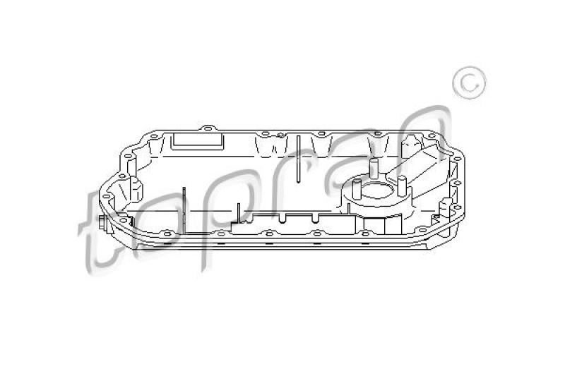 TOPRAN Oil Sump