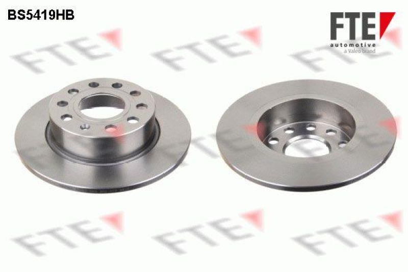 2x FTE Bremsscheibe COATED RANGE 9082426