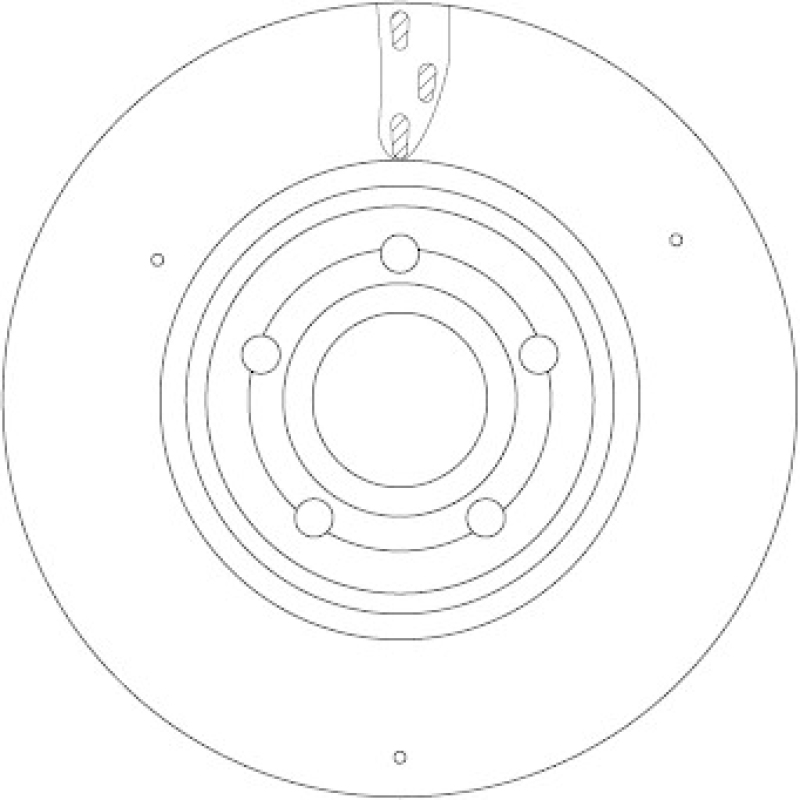 2x TRW Bremsscheibe DF6717S