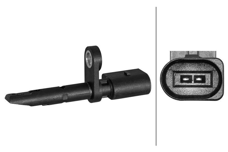 HELLA Sensor, Raddrehzahl 6PU 358 218-471