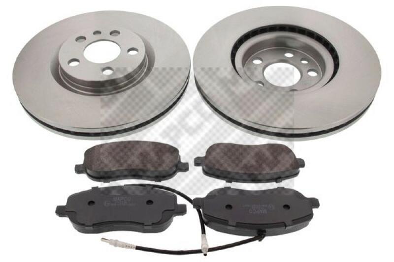 MAPCO Brake Set, disc brakes