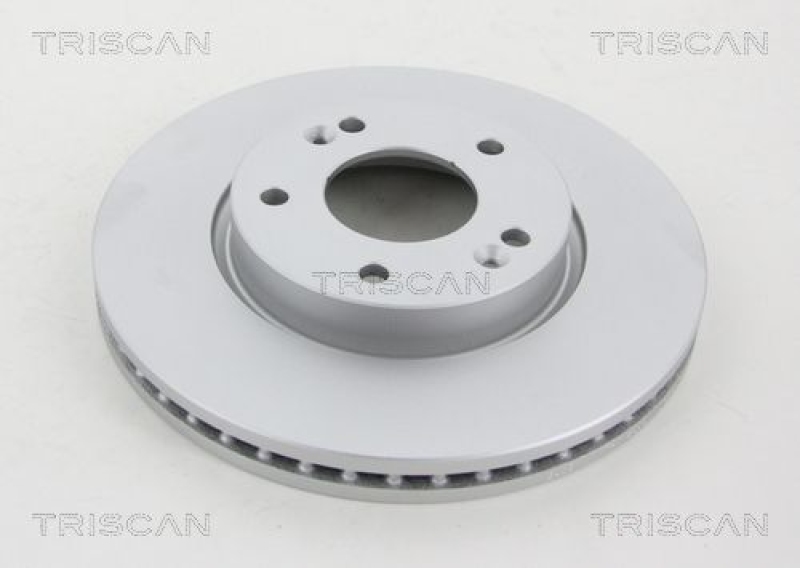 2x TRISCAN Brake Disc COATED