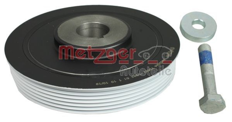 METZGER Belt Pulley, crankshaft KIT +