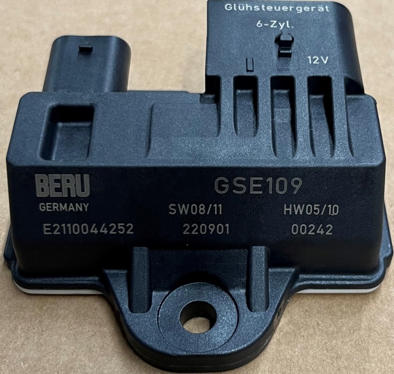 BorgWarner (BERU) Control Unit, glow time