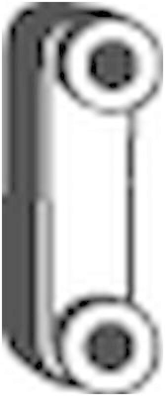 BOSAL Rubber Strip, exhaust system