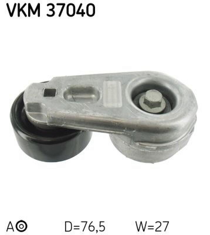 SKF Tensioner Pulley, V-ribbed belt