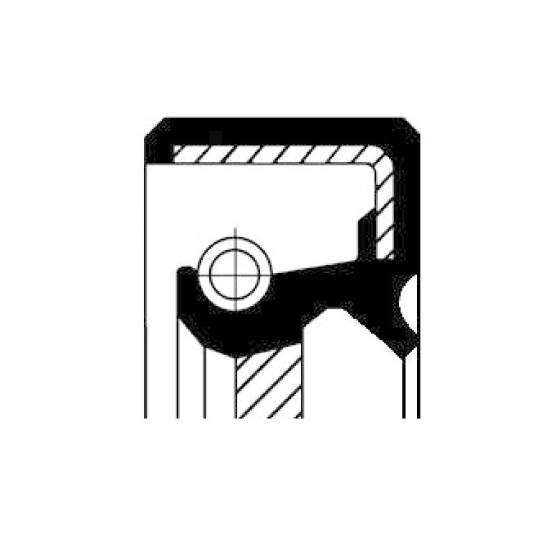 CORTECO Shaft Seal, manual transmission
