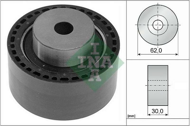 INA Deflection/Guide Pulley, timing belt