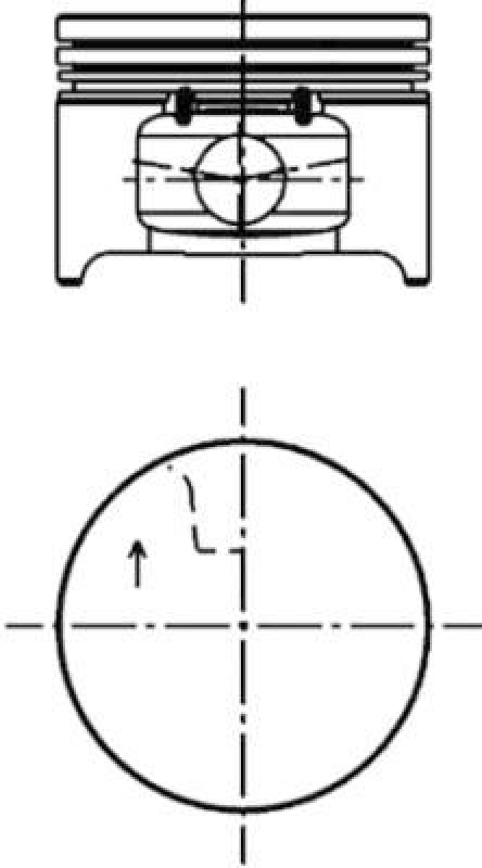 KOLBENSCHMIDT Piston