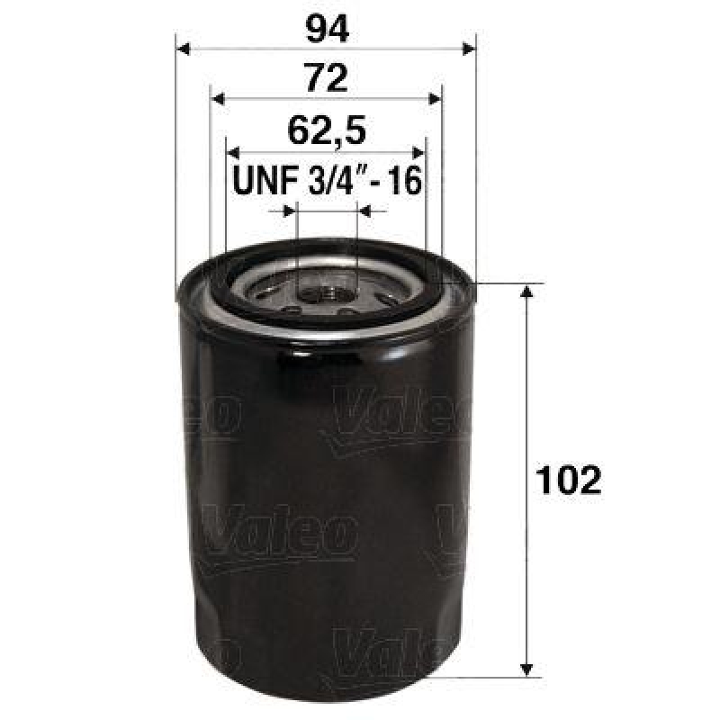 VALEO Ölfilter 586066