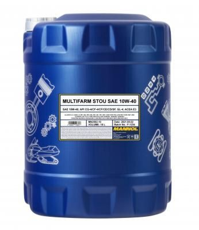 10L Mannol Motoröl Multifarm STOU 10W-40