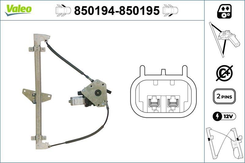VALEO Fensterheber 850194