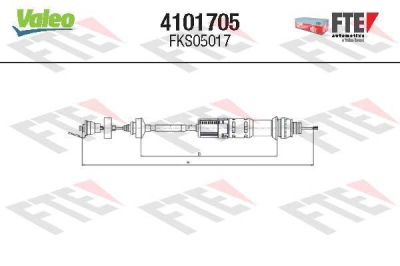 FTE Clutch Cable