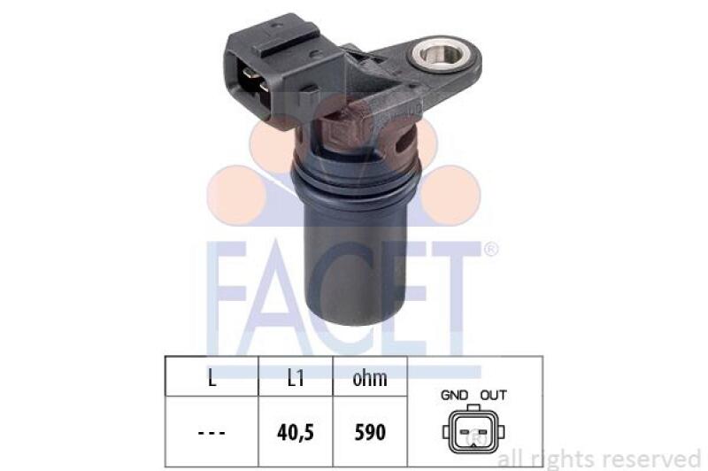 FACET Sensor, RPM Made in Italy - OE Equivalent