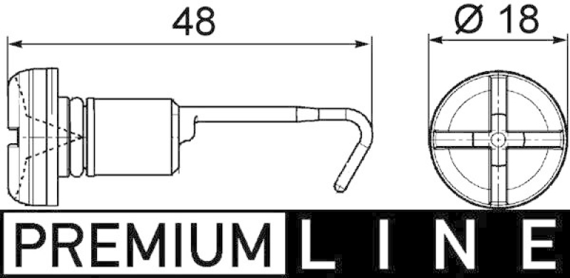 MAHLE Schraube, Kühlerverschluss BEHR *** PREMIUM LINE ***