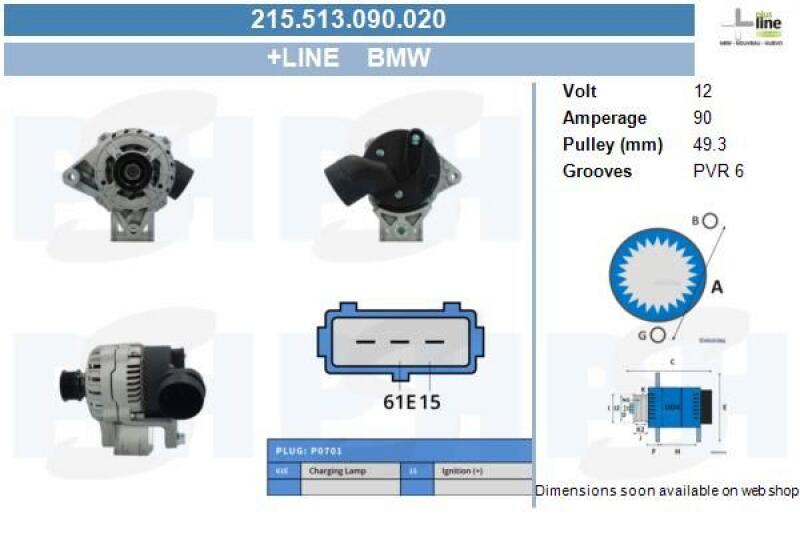 BV PSH Generator 215513090020