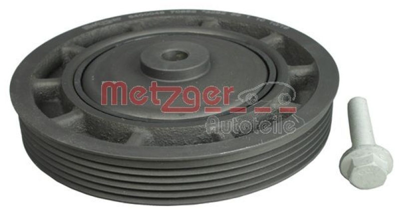 METZGER Belt Pulley, crankshaft KIT +