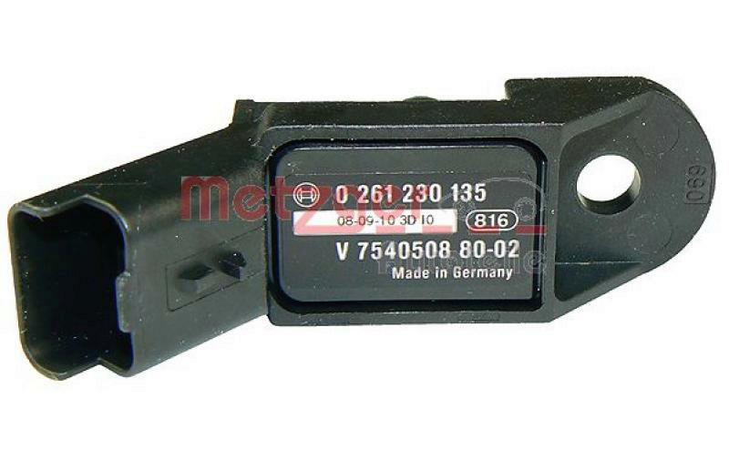 METZGER Sensor, Saugrohrdruck ORIGINAL ERSATZTEIL 906132