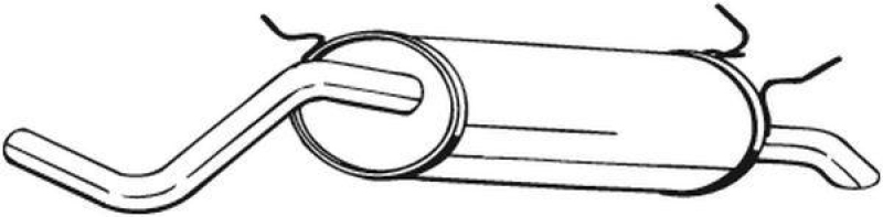 BOSAL End Silencer