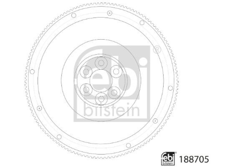FEBI BILSTEIN Schwungrad