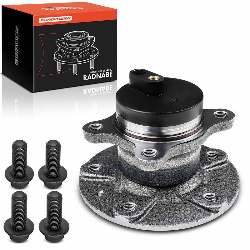 1x Frankberg Radnabe Radlagersatz Hinterachse beidseitig 5481FB0014370