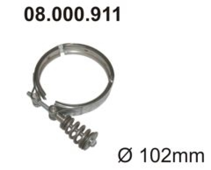 EBERSPÄCHER Pipe Connector, exhaust system