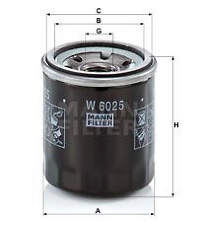 MANN-FILTER Oil Filter