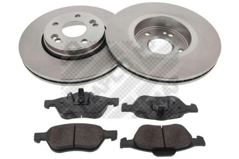 MAPCO Brake Set, disc brakes