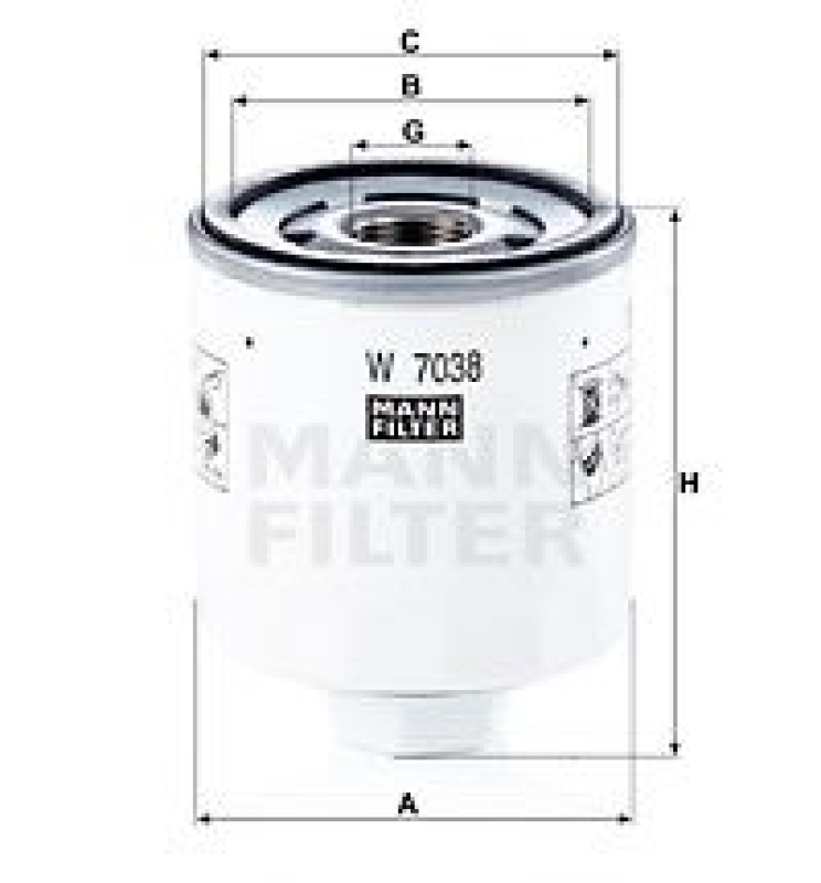 MANN-FILTER Oil Filter