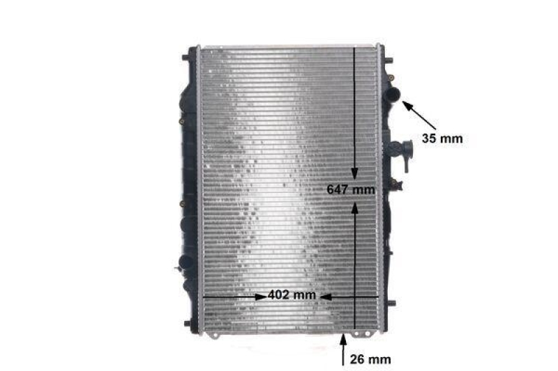 MAHLE K&uuml;hler, Motork&uuml;hlung BEHR CR 160 000S