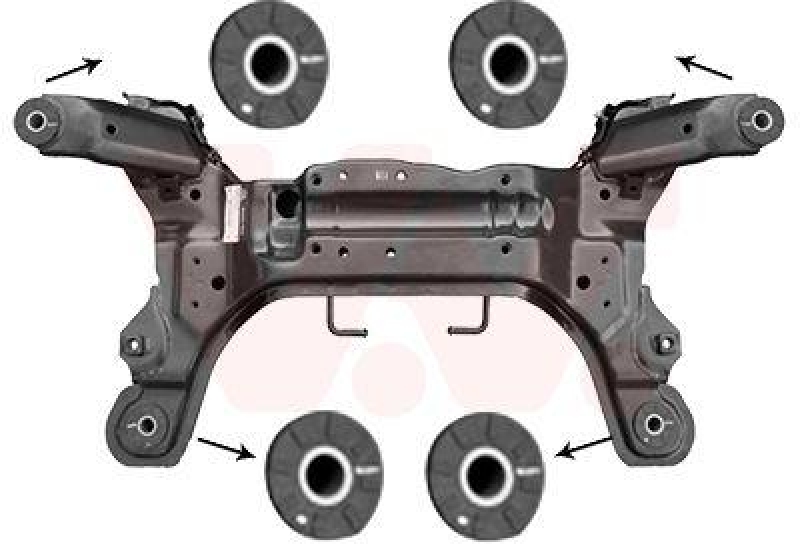VAN WEZEL Hilfsrahmen/Aggregatetr&auml;ger 8245690