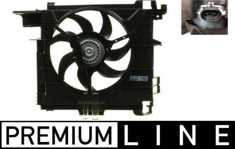 MAHLE Fan, radiator PREMIUM LINE