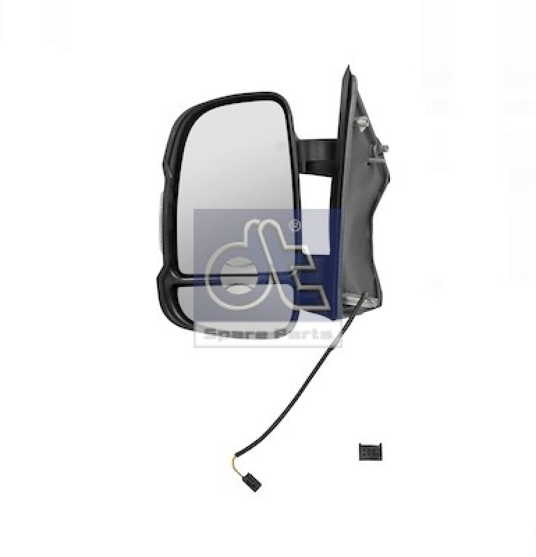 DT Spare Parts Exterior Mirror, driver cab